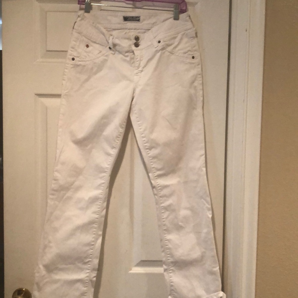 White jeans